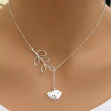 Nová móda Corss šperky listy Bird přívěsek náhrdelník Maxi prohlášení náhrdelník chokers náhrdelník pro ženy 2018 šperky Bijoux