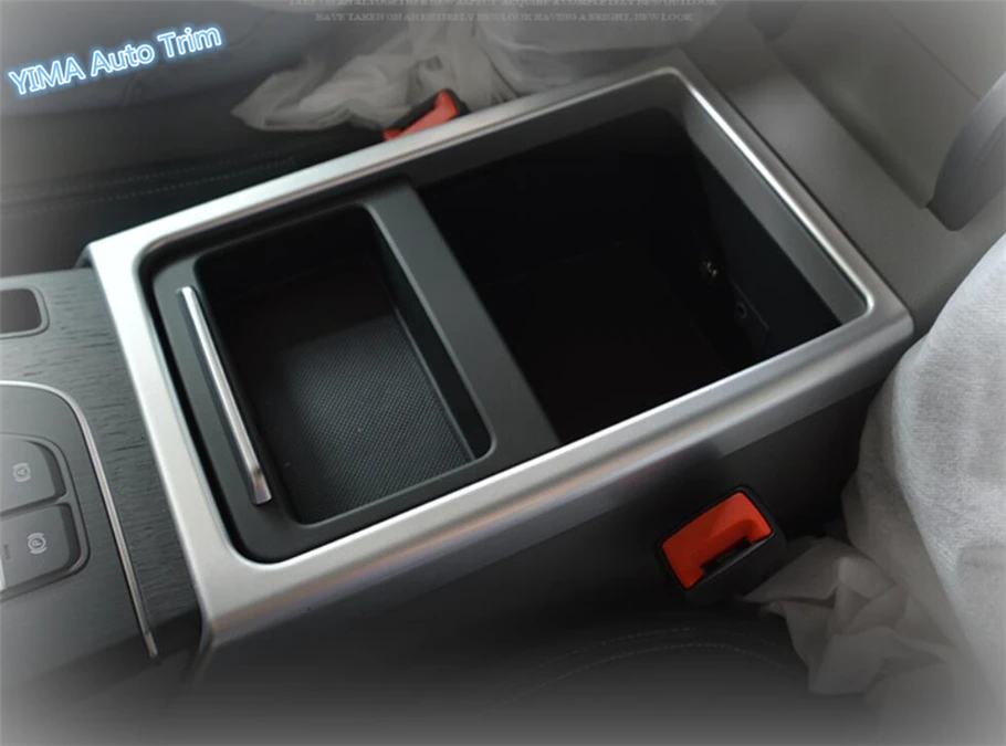 Lapetus For Audi Q5 2018 2019 ABS Car Styling Matte / Carbon Fiber