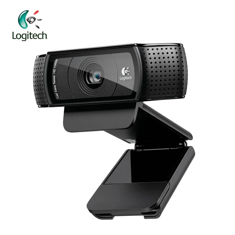 Logitech Pro C920 HD 1280P Webcam Video Recording with 15 Million Pixels CMOS 30FPS for Windows 10/8/7 Support Official Test