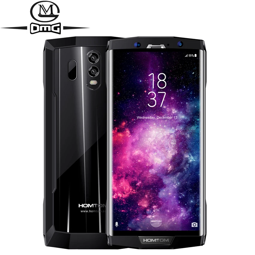 

HOMTOM HT70 Mobile Phone 10000mAh Battery HD+ 18:9 Screen MTK6750T Octa Core 4G RAM 64G ROM 6.0" 16MP+5MP Dual Cam 4G Smartphone