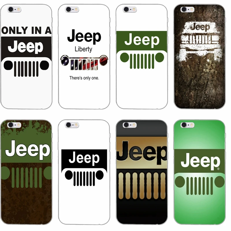 

car jeep logo silicone TPU Soft phone case For LG G2 G3 mini spirit G4 G5 G6 K4 K7 K8 K10 2017 V10 V20