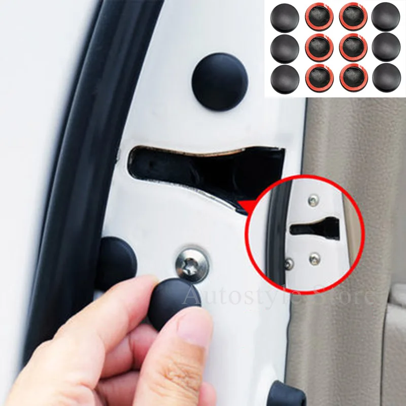 

Car Door Lock Screw Protection Sticker car Accessories for Peugeot 106 206 207 208 306 307 308 sw 3008 cc 407 2008 4008 5008