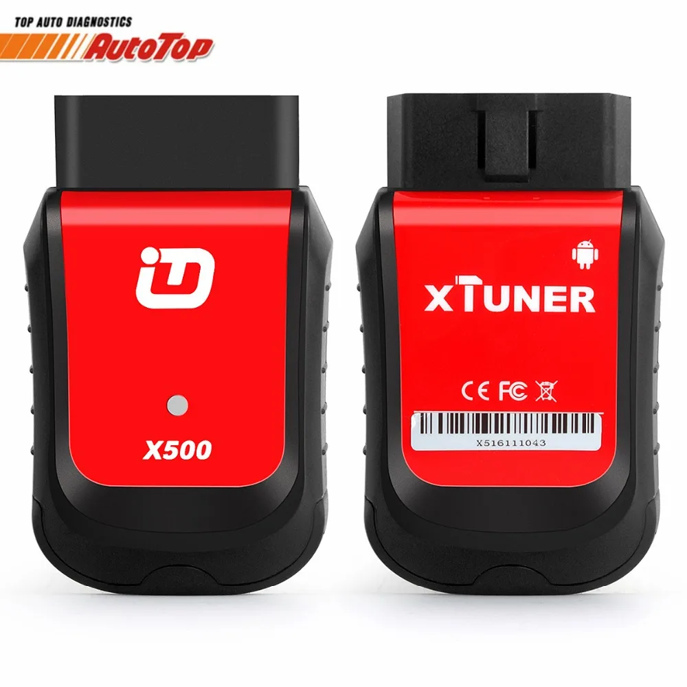 Новые Xtuner X500 OBDII диагностики автомобилей OBD2 Bluetooth адаптер ABS Батарея EPB DPF сброса
