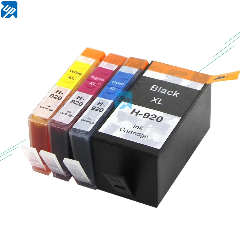 UP SET of 4 INK CARTRIDGE replace for hp 920 920XL OfficeJet 6000 6500 6500A 7000 7500 7500A Printer with chip full ink | Компьютеры и