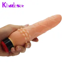 Khalesex Realistic Dildo Vibrator Adult Anal G Spot Sex Toys for Woman Vagina Massage Vibrator Female Masturbator Sex Shop