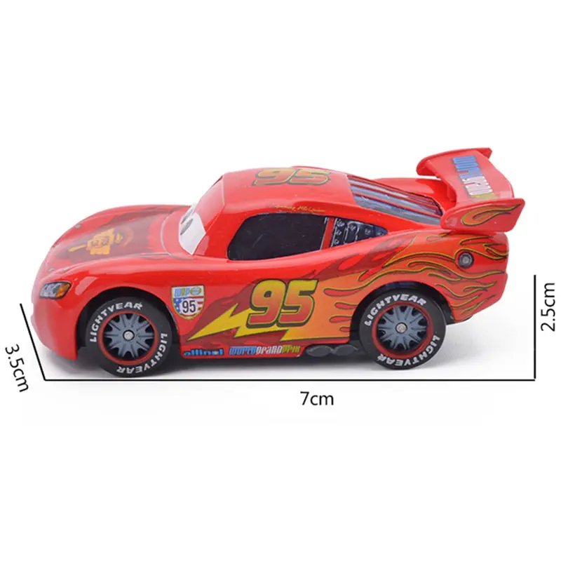 All Disney Pixar Cars 2 Cartoon Figures Lightning McQueen The Kings Dinoco Collection 1:55 Metal Diecast Toys Vehicles Boys Gift toy boats