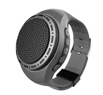 

Bluetooth Speaker Watch Portable Wearable Mini Sport Wireless Bluetooth Stereo Subwoofer Smart compact Portable Mini Speaker
