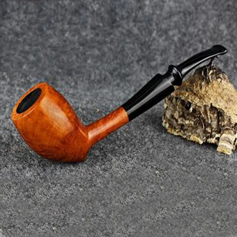 

Stone nanmu pipe master manual freestyle tobacco pipe amber