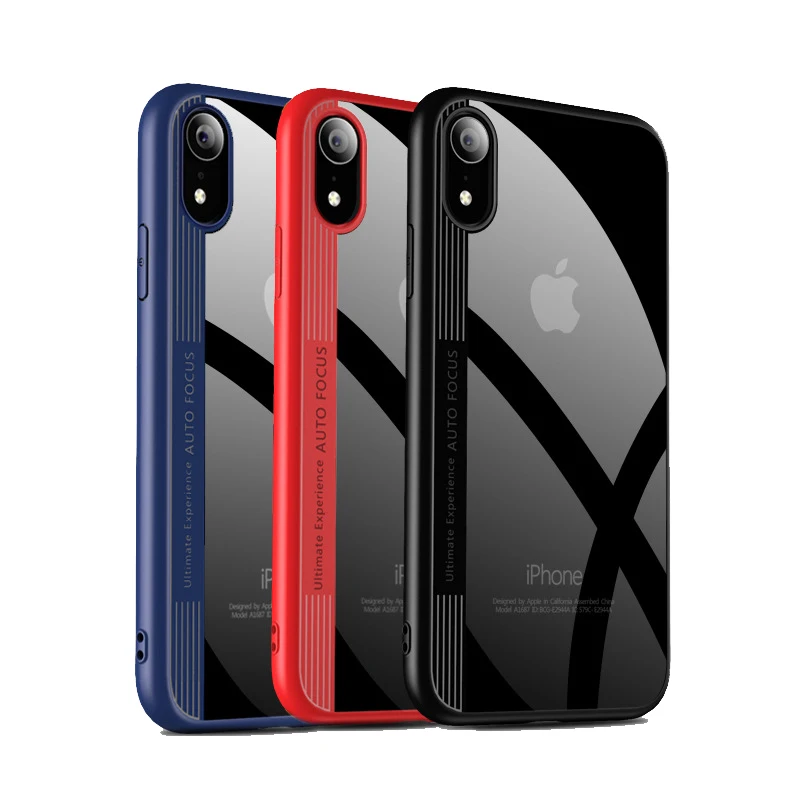 Dikes Luxury Shockproof Phone Case For iPhone XR XS Max Ultra Thin Transparent Cover Coque Fundas Capa |