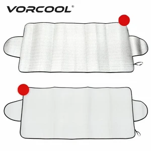 VORCOOL автомобильный солнцезащитный козырек, многоцелевой автомобильный чехол на лобовое стекло, защита от снега, мороза, льда, пыли, дождя, защиты от солнца - изображение