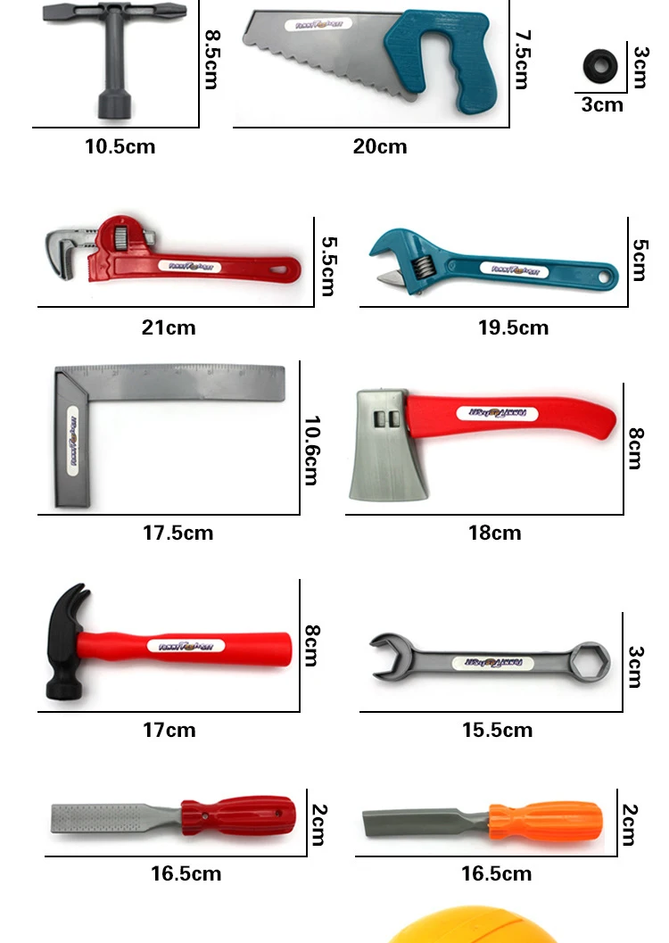 Детские развивающие игрушки инструмент детей игровой дом классические пластиковые игрушки детям инструментов молоток Toolbox моделирование Tool Kit игрушки