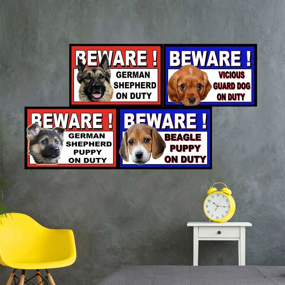 

Beware Metal Tin Sign Poster Plaque Bar Pub Cafe Tavern Home Wall Sticker Plaque Wall Decor