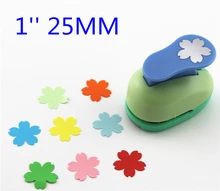 free ship 1” flower eva foam punch child diy craft punch scrapbook paper cutter scrapbooking punches Embosser S2937-9