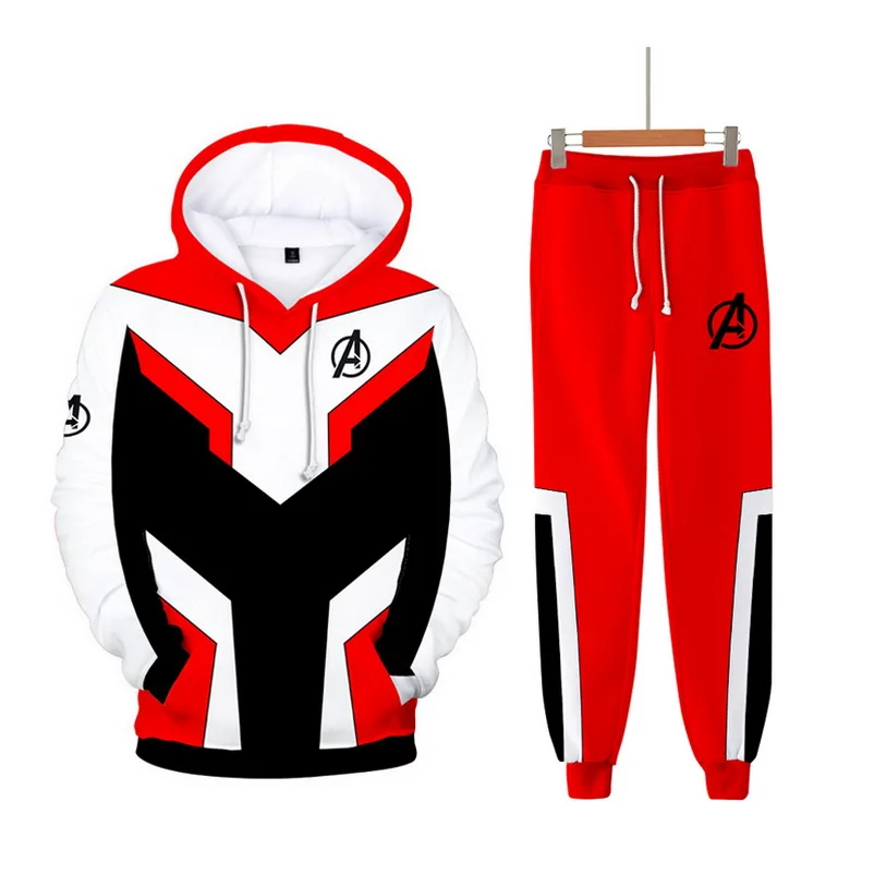 Hot The avengers endgame Marvel Hoodies Men Quantum Realm Avengers Sweatshirts men autumn new Fashion 2019 men's clothing tops