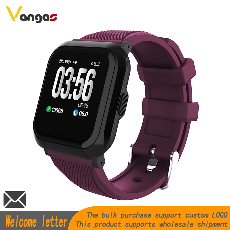 Vangas DB12 smart watch для мужчин и женщин измеритель артериального давления монитор