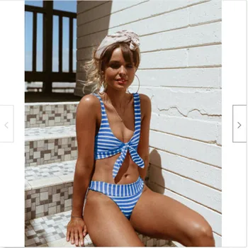 

Fashion Swimwear Womens Bikini Set Swimsuit High Waist Ladies Bathing Suit Swimwear Beachwear Swimming Suit For Women 2Pcs