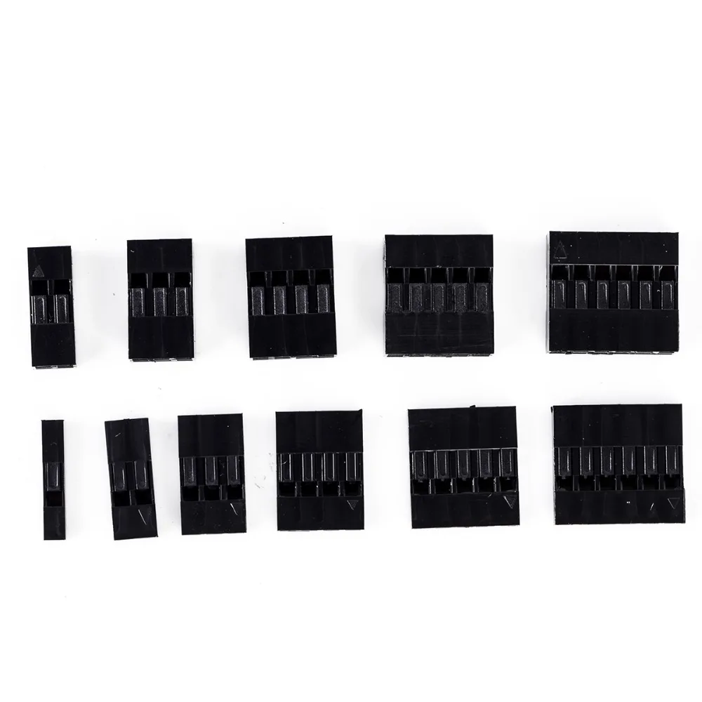 

620pcs/lot Wire Jumper Pin Header Connector Housing Kit +M/F Crimp Pins with Box