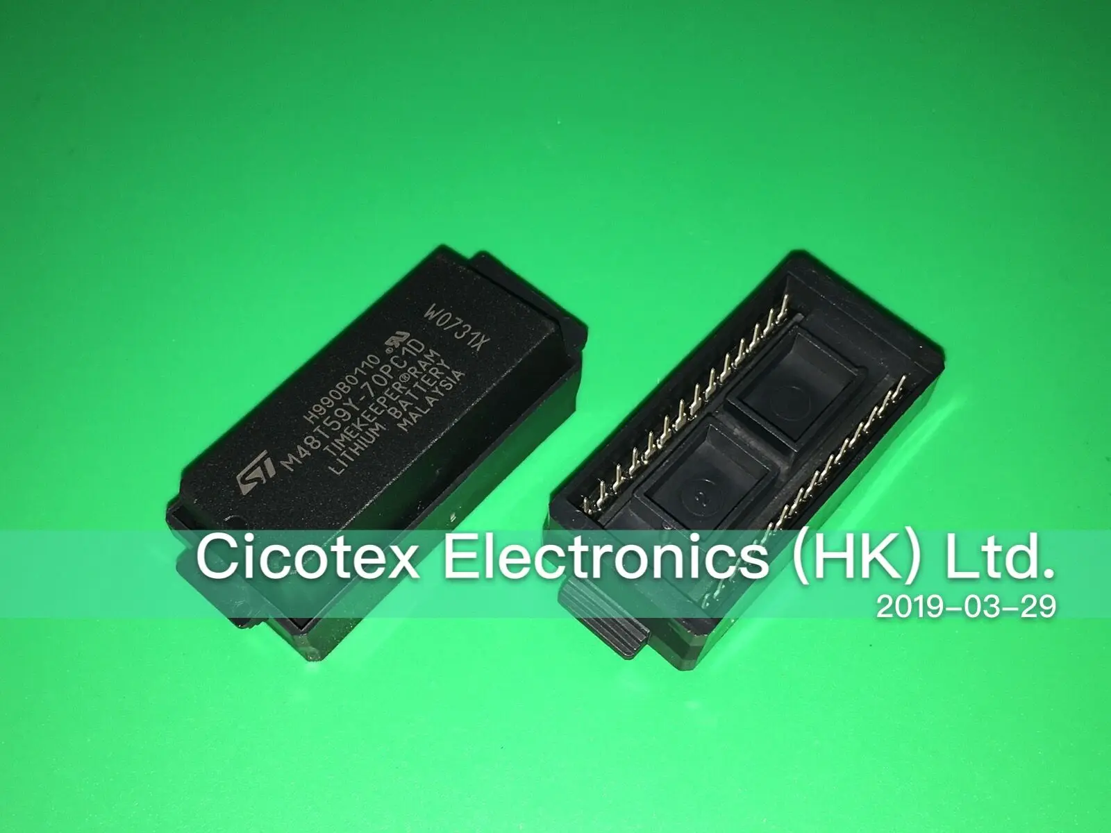 

M48T59Y-70PC1D EDIP28 64 Kbit 8Kb x8 TIMEKEEPER SRAM M48T59Y-70PC10 M48T59-70PC1D
