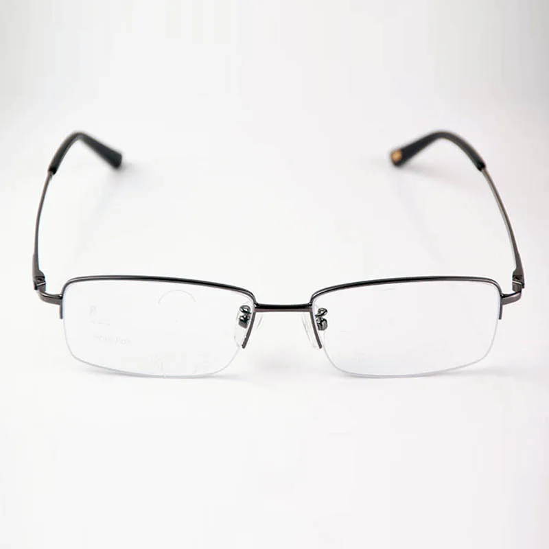 HEJIE мужские сплав внутренняя свободная форма Мультифокальные Прогрессивные очки для чтения рядом со средним дальним 3 зрение диоптрий+ 1,0-+ 4.0Y1068