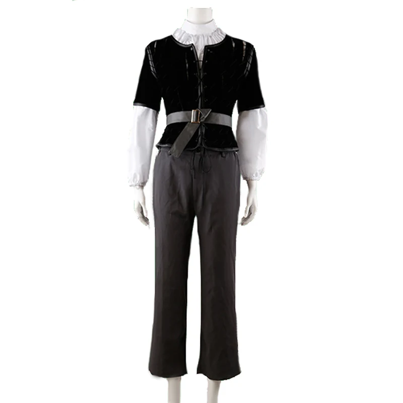 Longo Azul Game Of Thrones Arya Stark Cosplay Cotume Set Longo Azul Game Of Thrones Arya Stark Cosplay Cotume Set