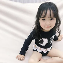 Корейский летний модный стильный купальный костюм для малышей детские купальные костюмы с героями мультфильмов детский купальник