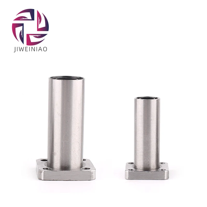

5pcs/lot LMK12LUU Long Flange Linear Ball Bearings 12*21*57mm Aluminum 3D Printers Part Extended Bush Parts Accessories KINGROON