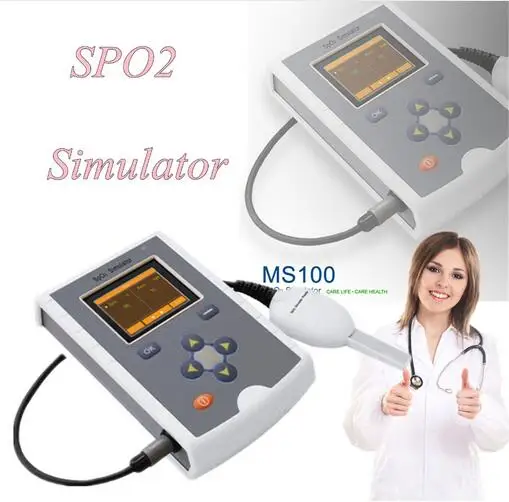 CONTEC MS100 SpO2 Simulator,Oxygen saturation,Pulse Rate simulation CONTEC MS100 SpO2 Simulator,Oxygen saturation,Pulse Rate simulation