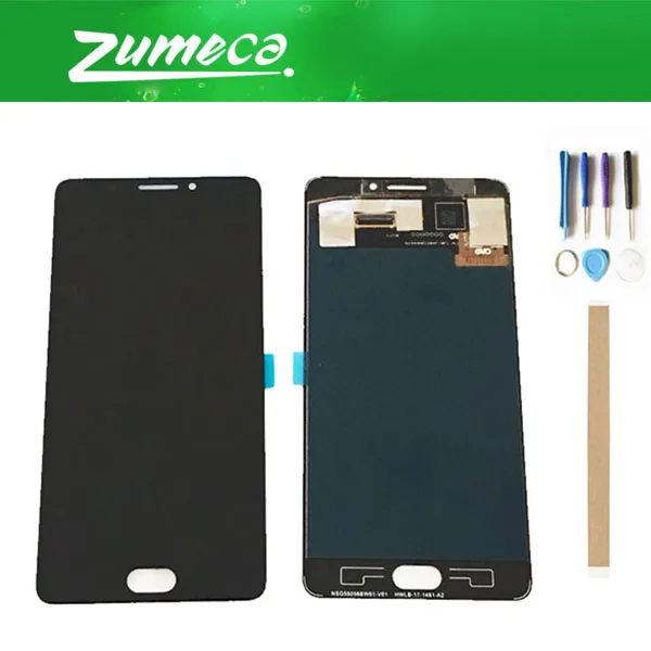 

High Quality 5.5''For Vernee Thor Plus LCD Display Screen+Touch Screen Digitizer Assembly Replacement Part Black Color+Tape&Tool