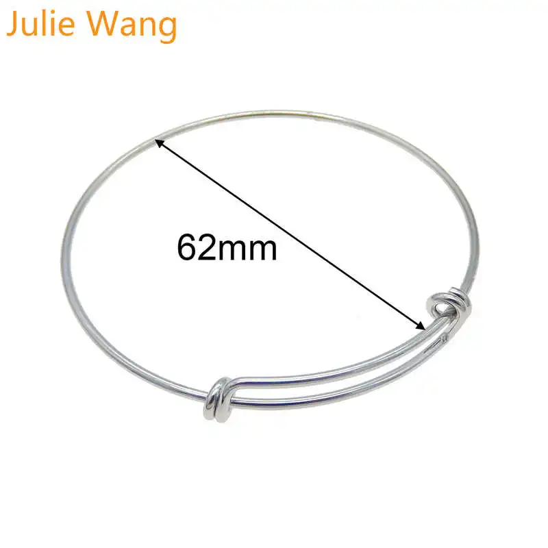 Julie Wang Регулируемый Браслет манжета медный браслет для женщин расширяемый