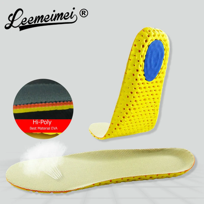 Memory Foam Insoles Orthopedic Insoles Mesh Deodorant Breathable  For Shoes Sole