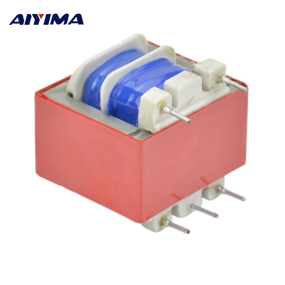 

AIYIMA 1Pc 220v to 110v Transformer transformation EI8*14 1W PCB Pin Single-phase AC Isolation Secondary voltage converter