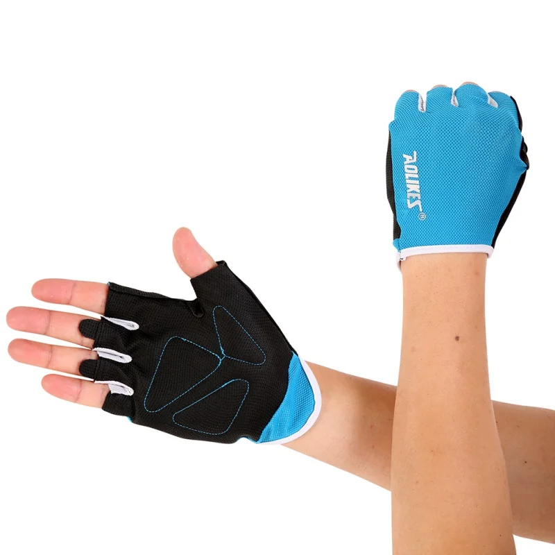 Женские велосипедные Перчатки Бодибилдинг перчатки вентиляционные Нескользящие перчатки одежда для фитнеса спортзала тренировка на открытом воздухе Велоспорт для женщин