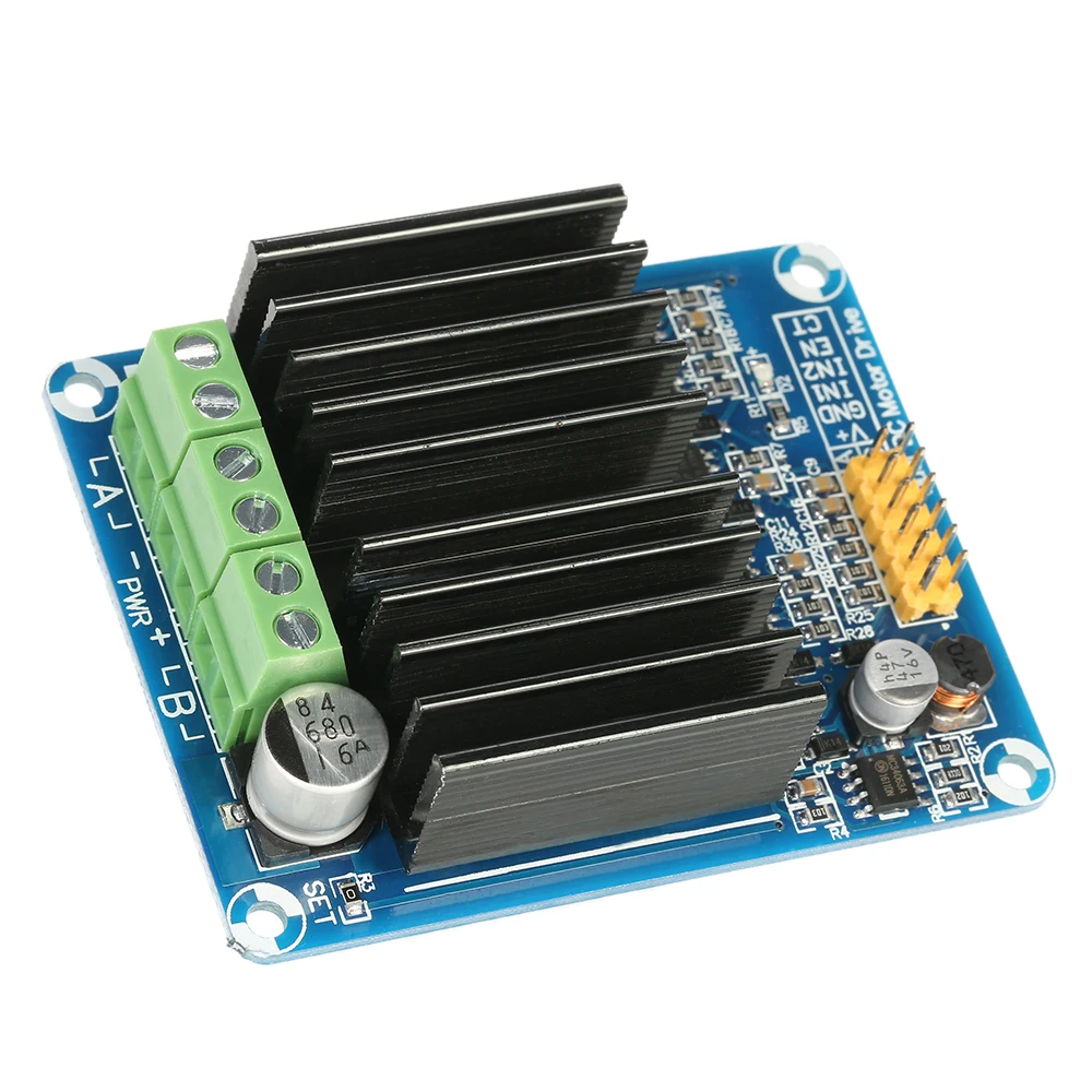 

30A DC 5V-12V H Bridge Drive Controller Board New Dual-channel Motor Control Module DHB-1A
