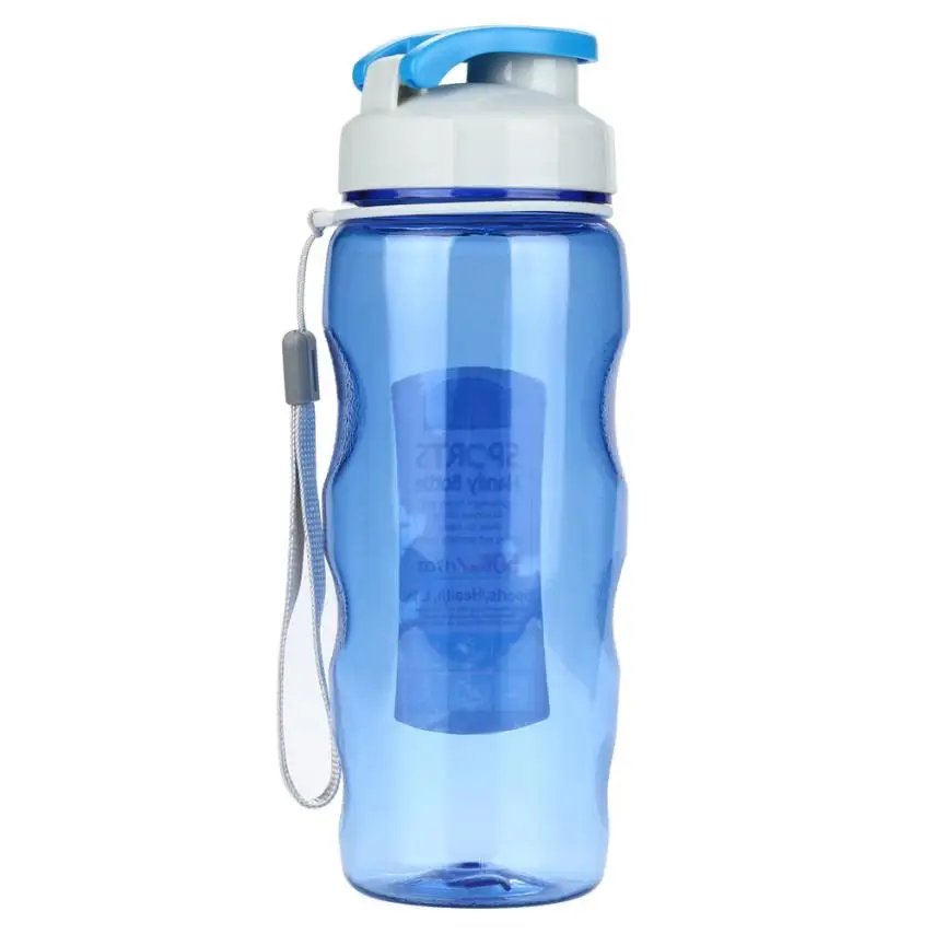 500 мл туристическая Спортивная школьная Герметичная Бутылка Для Воды Пластиковая посуда для напитков Спортивная Удобная бутылка A12 30