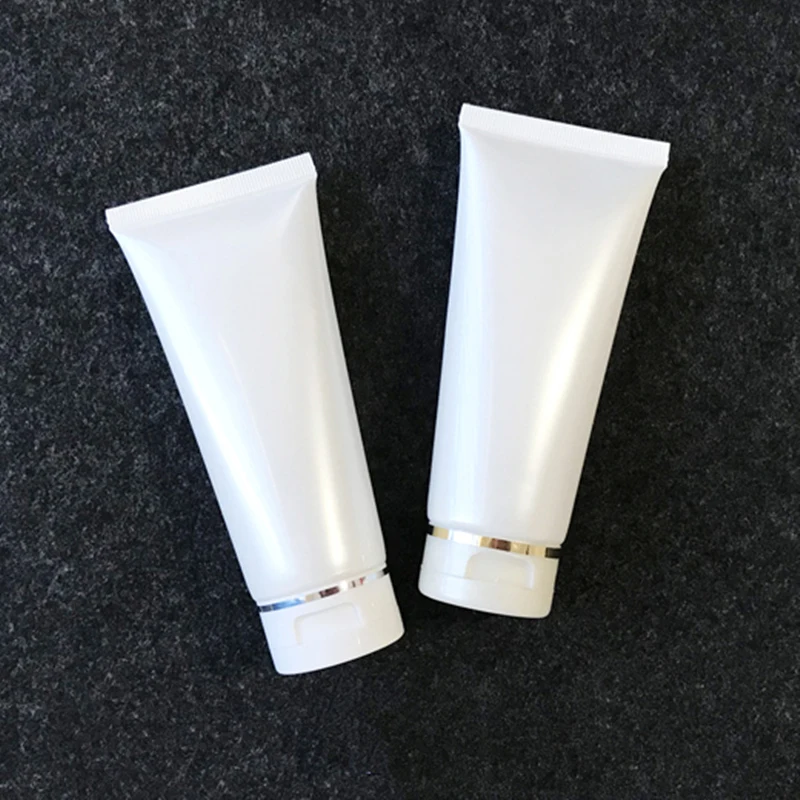 100g matte white cosmetic tube