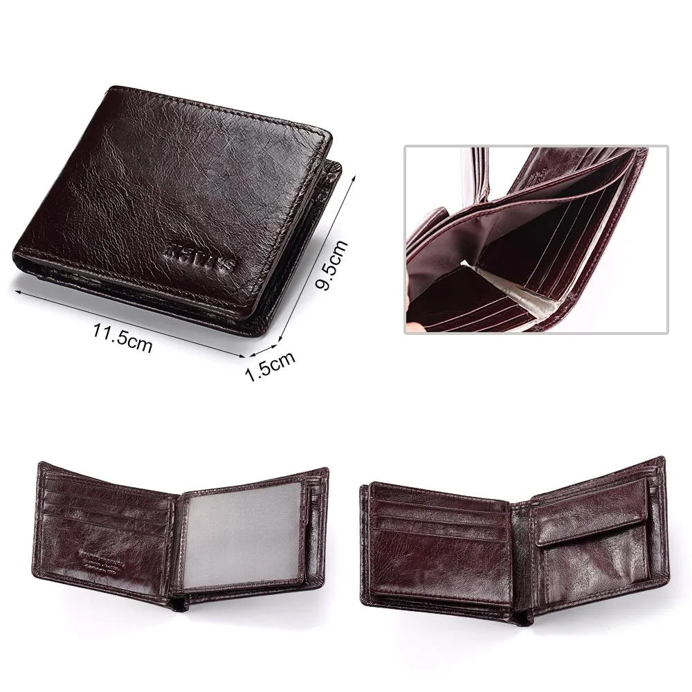 KAVIS Rfid شحن النقش 100% حقيقية محفظة جلدية رجالي محفظة نسائية للعملات المعدنية Portomonee محفظة حامل بطاقة الذكور Cuzdan بيرس اسم