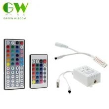 Светодиодный RGB пульт дистанционного управления DC12V мини 44Key/24Key ИК-пульт дистанционного управления для 3528 5050 RGB светодиодная лента