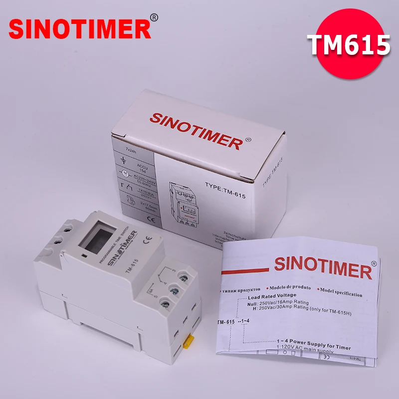 TM615 Digital Time Switch 16 ON/OFF each Day 15 Groups Intelligent Combination For Lighting Controls timer switch,digital timer,programmable timer switch,time switch
