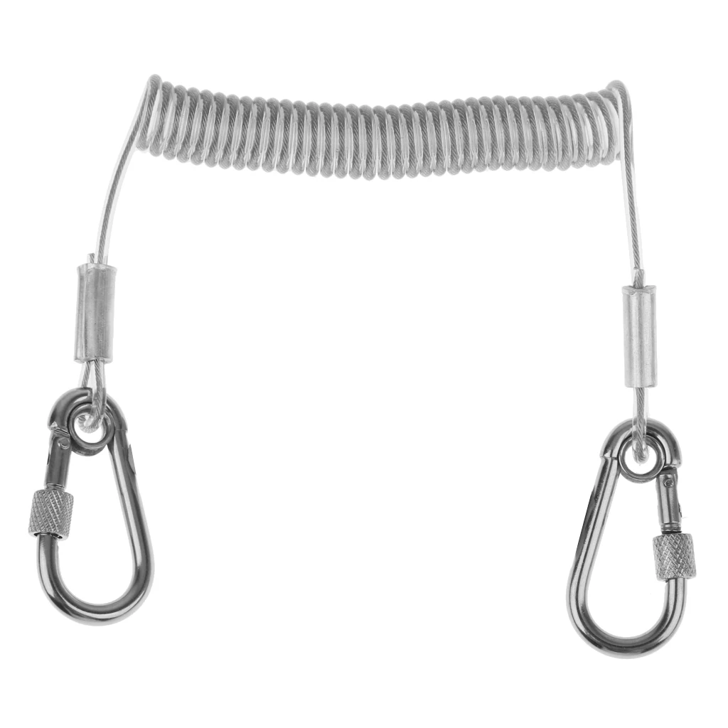 

Fish Pesca Tool Fishing Rope Line Extension Cord Tether Fly Fishing Lanyard Freshwater Extends to 1.6m