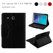 2 in 1 Removable Wireless Bluetooth Keyboard Case For Samsung Galaxy Tab E T560 T561 9.6 inch Tablet PC Case Cover Skin Shell