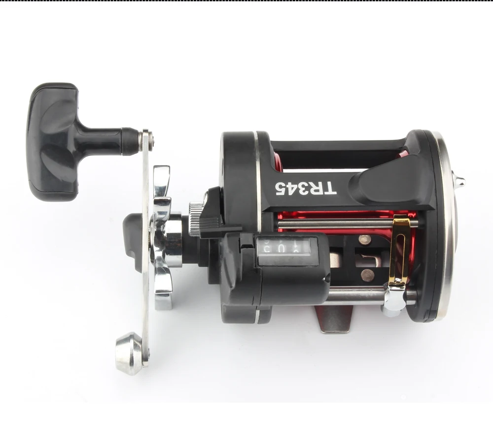 Spinpoler Trolling TR345 With Line Counter Drum Baitcasting Trolling Fishing Reel Saltwater Bait Casting Boat Fishing Wheel  (2)