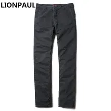 LIONPAUL новое поступление Весна Повседневные Брюки карго Mid Oxford военный Размер Хлопок джоггеры Брюки Лето