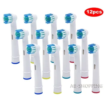 

12pcsElectric Toothbrush Heads For SB17A(SB-17A)Oral-B Triumph,Professional Care,Vitality,Advance Power,Plak Control,Pro Health