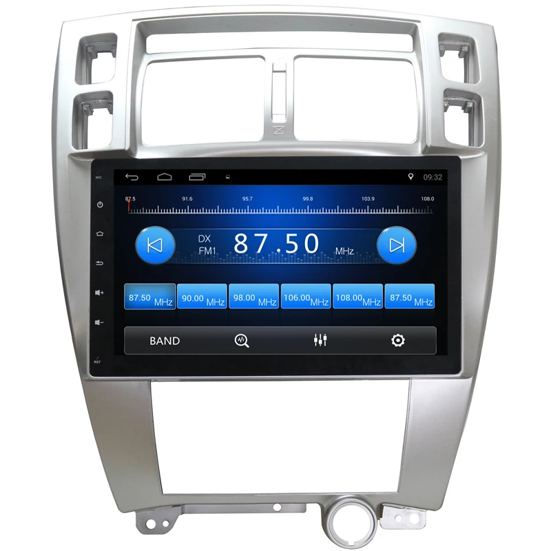 

10.2" 2 din Car radio for Hyundai Tucson 2006-2014 Quadcore Android 6.0.1 car dvd gps player with 1G RAM,16G iNand 3G WIFI OBD