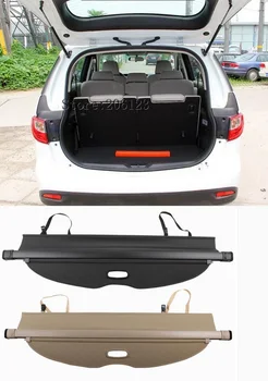 

Car Rear Trunk Security Shield Cargo Cover For Mazda 5 M5 2007-2018 High Quality Auto Accessories Black / Beige