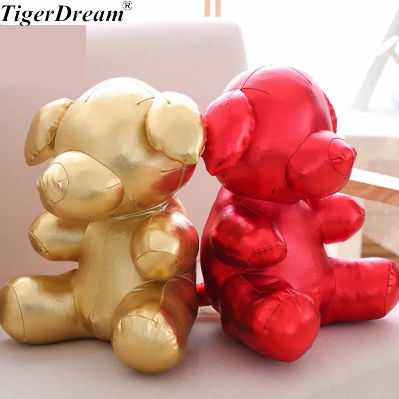 

20CM Cartoon PP Cotton Stuffed Toy Cute Bear Toys Creative Boys&Girls Bear Plush Doll High Quailty Kids Presents 3 Color