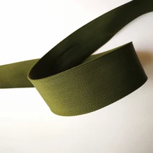 5 см(2 дюйма) шириной 5 метров армейская зеленая нейлоновая тесьма для сумок плетеный ремень Рюкзак ремень