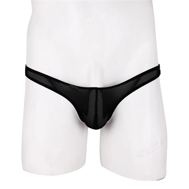 YiZYiF Men Sexy mankini thongs sheer mesh Men panties g string jockstrap gay fetish underwear micro thong For Sexy Wear