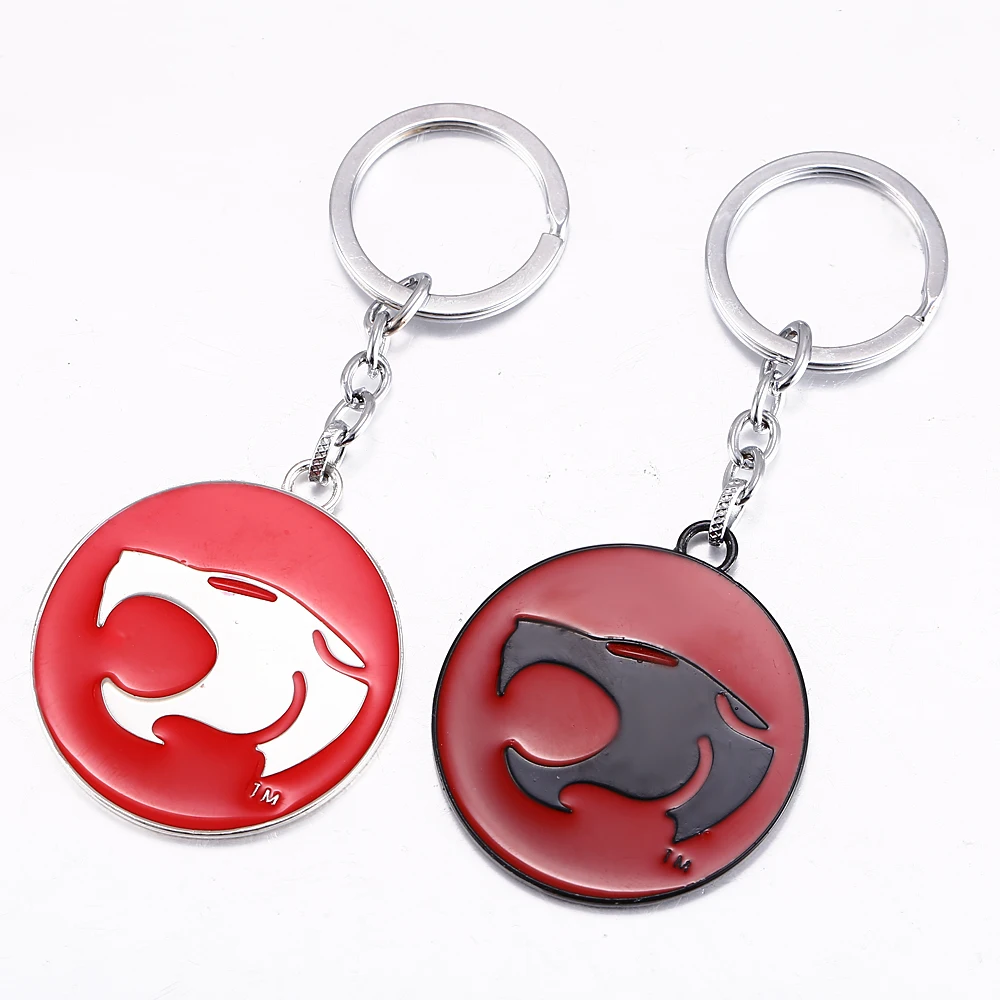 J магазин сувенир Thundercats логотип брелок для фанов цепь 2 вида цветов Брелок из