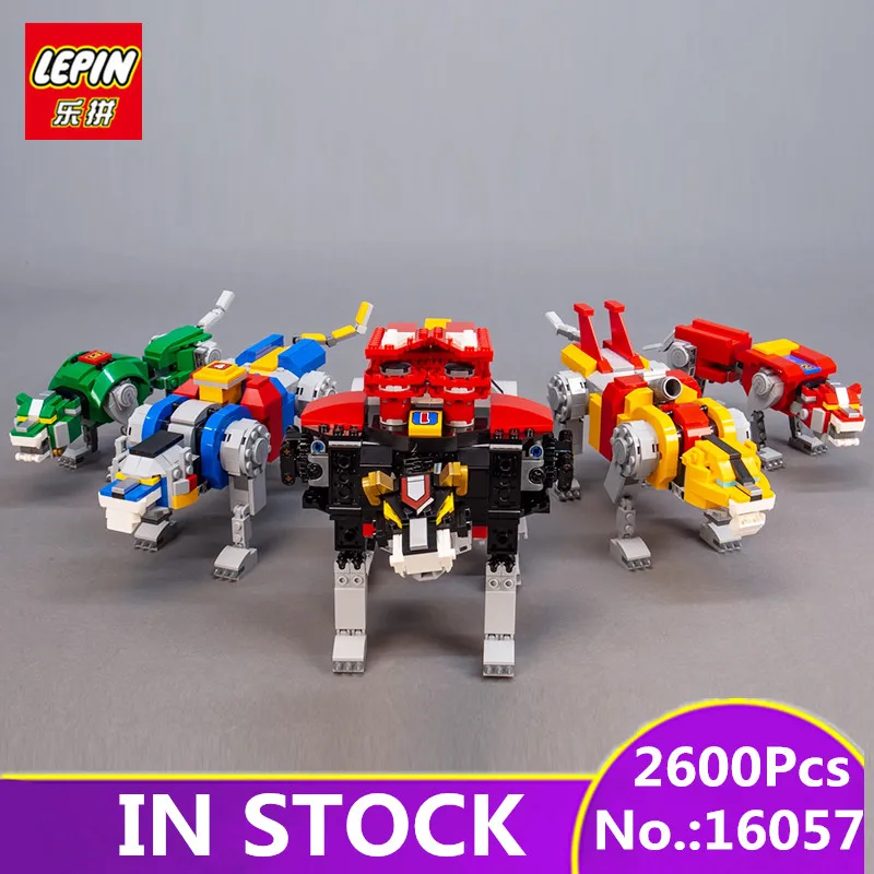 

IN STOCK LEPIN 16057 2600 PCS DHL Voltroned Defender of The Universe Compatible 21311 Model Building Kits Blocks Bricks Toy